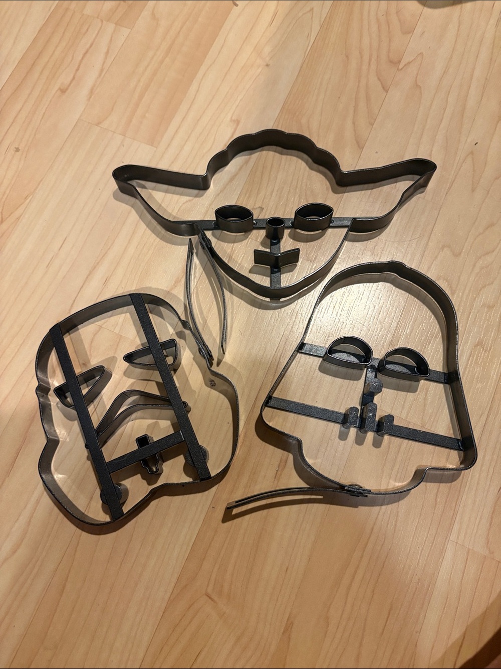 Star Wars Character Pancake Molds- Set of 3 (Black)